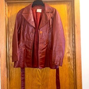 Vintage leather jacket